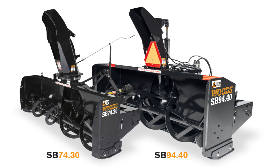 All-New Woods Snowblowers Woods snow blowers give YOU the upper hand in even the most daunting snow conditions with the quality and confidence of the Woods brand.